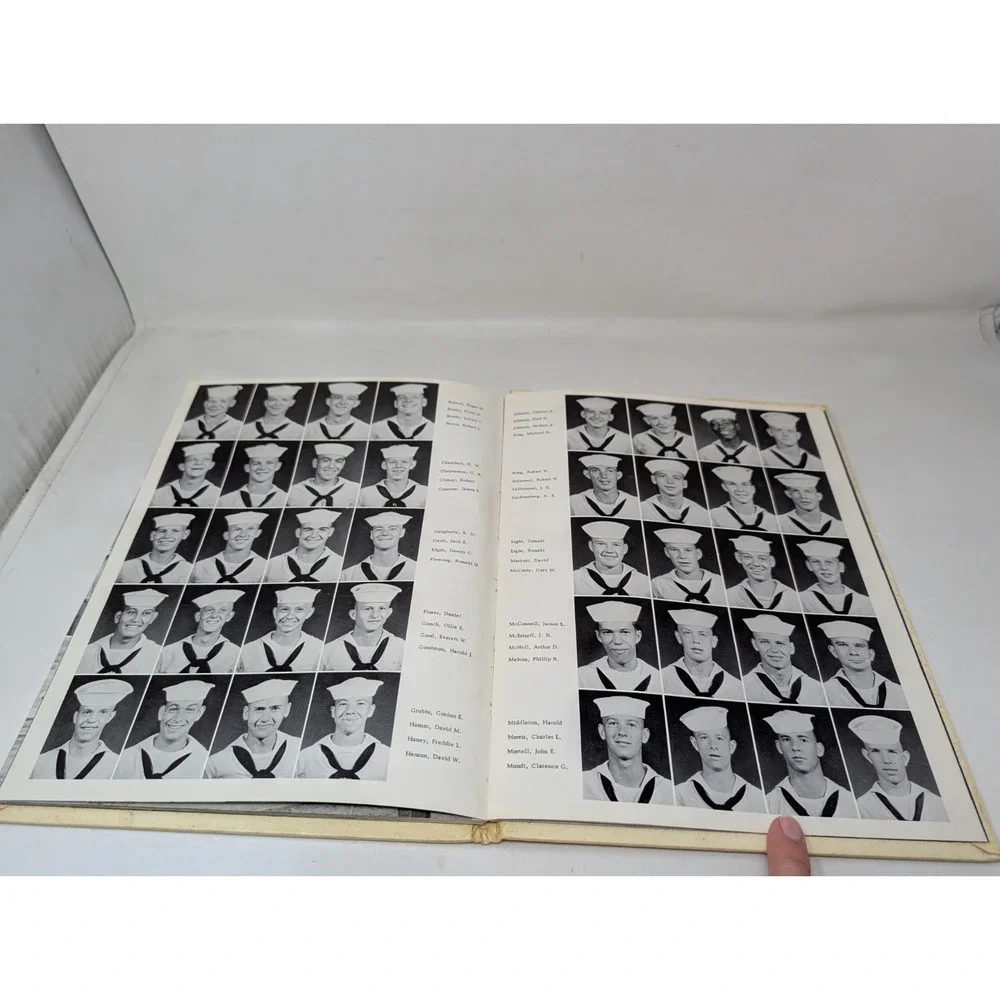 The Anchor United States Naval Training Center Yearbook San Diego Company 61-036
